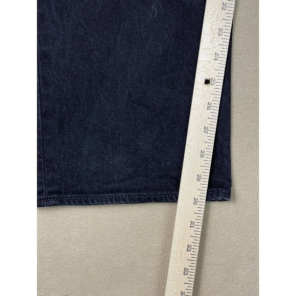 Levis Jeans Mens 42x32 Black 501 XX Denim Button Fly Casual Straight Adult - Picture 6 of 14